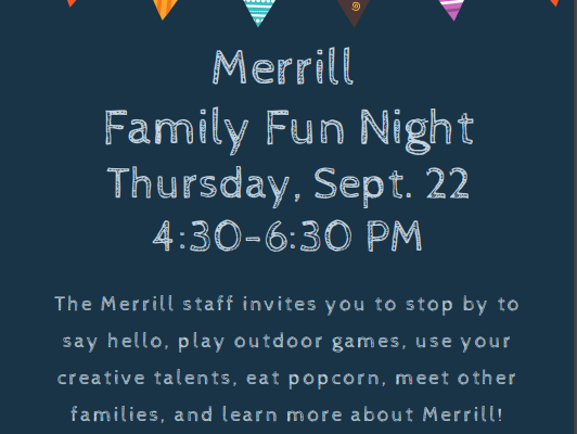Merrill Family Fun Night!